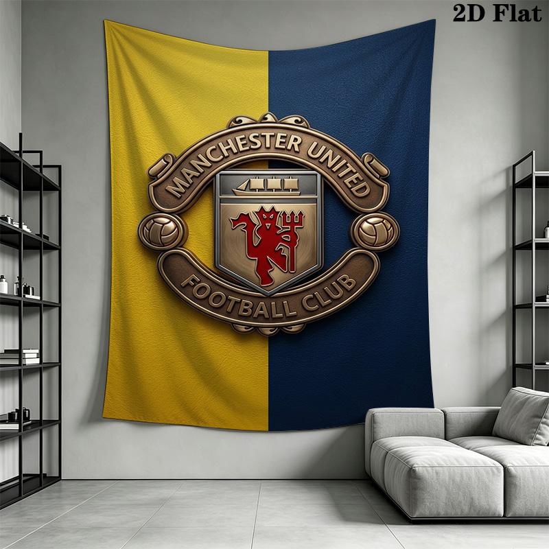 Manchester Football Club Crest Bedding 1 Duvet Cover 2 Pillowcase Without Core Christmas Birthday Gift Duvet Cover And Pillowcase Bedding Set