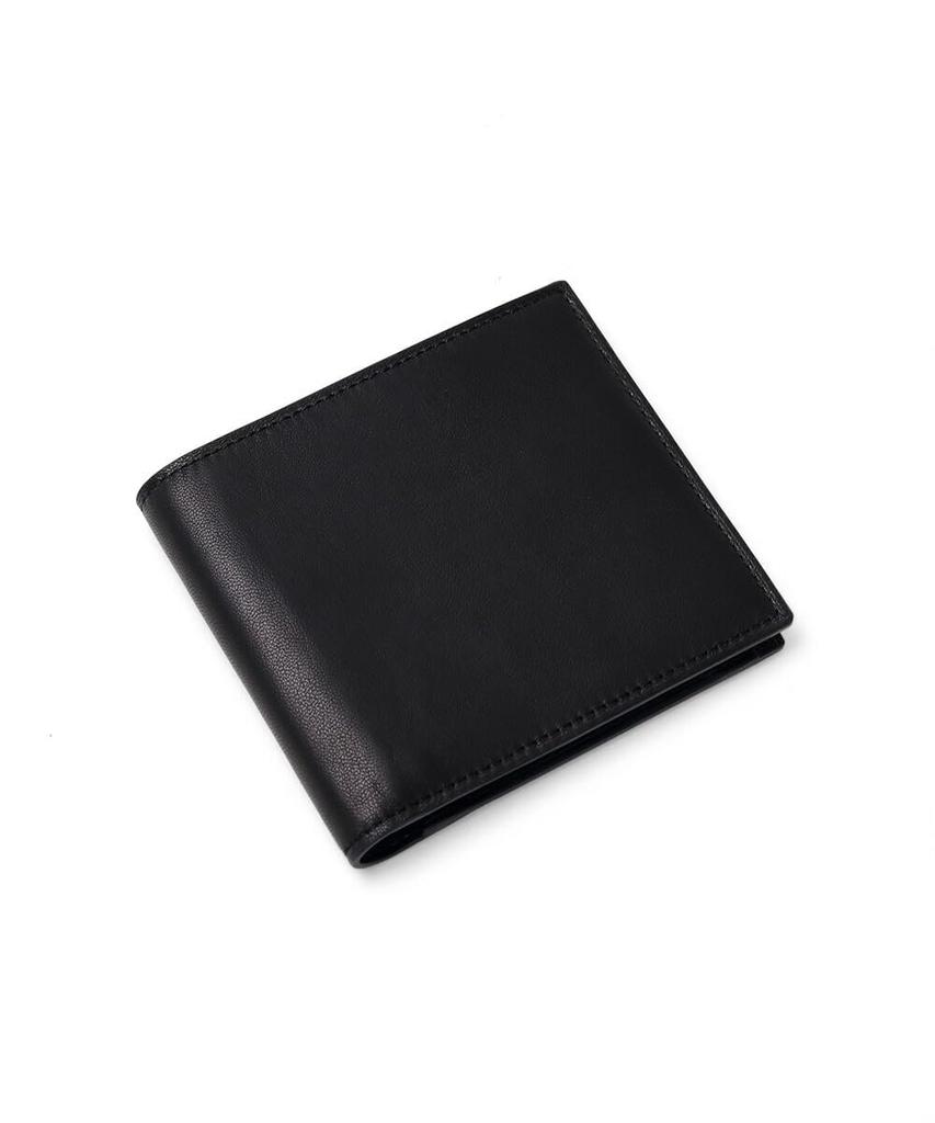 [ISIT] Men's Lamb Leather Bifold Wallet with 4 Card Slots, No. 934613 (Black)