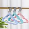 10 Piece Baby Hangers Non-slip Rubber Coating Kids Clothes Hangers Metal Infant Hangers for Toddler Coat Pant Closet Organizatio