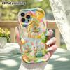 Phone Case: 2D Flat, Suitable for iPhone 18, 17, 16, 15, 14, 13, 12Pro Protective Case, Cloud Little Rabbit, Perfect Holiday Gift for Christmas and Ha