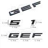 Car 3D ABS Trunk Letters Logo Badge Emblem Decals Styling Sticker For BMW M4 M5 E34 E39 E60 F10 F82 F83 F90 G82 G83 Accessories OT4