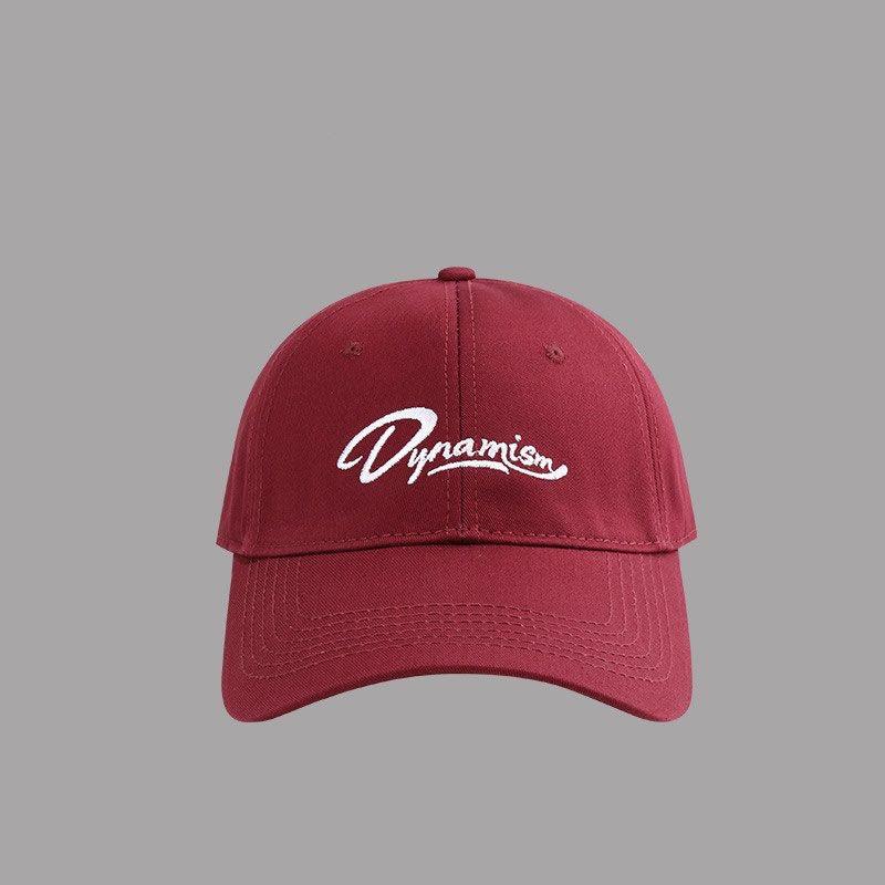 New Baseball Cap Letter Embroidered Early Spring Hat for Women Semi Hard Couple Versatile Face Showing Small Baseball Cap Men's Trend