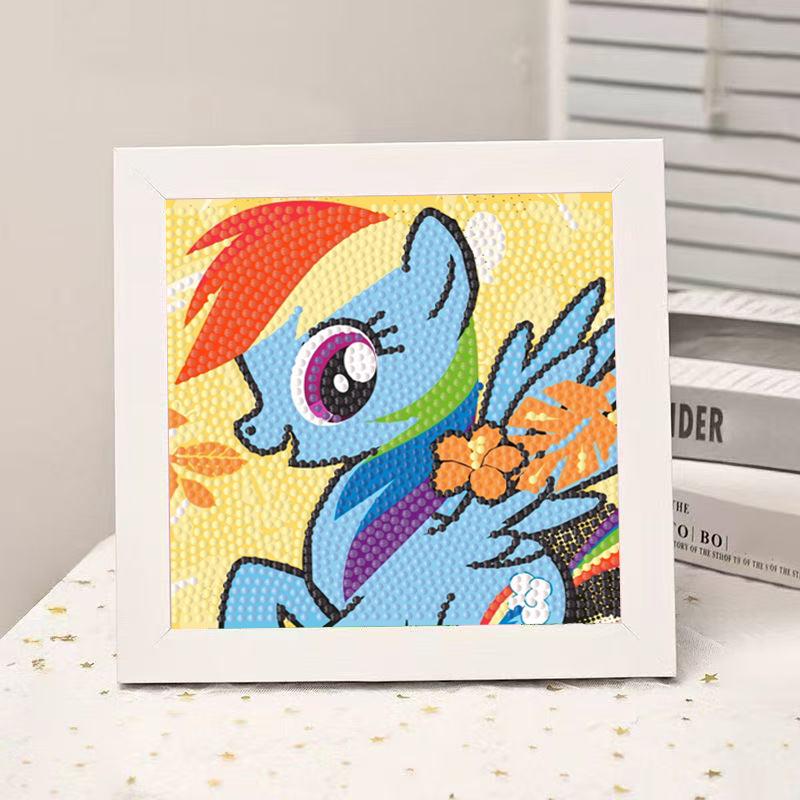 High-End Diamond Painting Diy Van Gogh Starry Sky Cat Creative Handmade Toy Table Decoration Diamond Painting With Frame