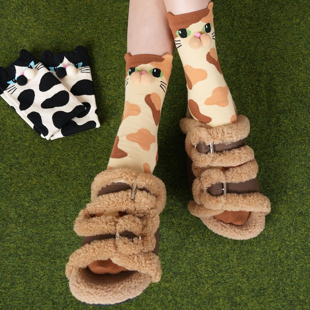 Funny Novel Socks Cotton Bootie Socks Cute Animal Above Ankle Socks Breathable Crew Socks Dress Socks for Women Gifts