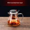 High Temperature Resistant Glass Teapot Set with Teacup and Tea Strainer