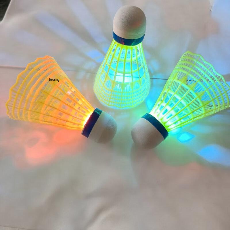 SHXI Luminous Windproof Badminton Shuttlecocks