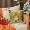 Art Sarah Kay S-Swing Girl Pillow Case Printing Pillowcase Living Room Sofa Cushion Cover Bedroom Room Decor