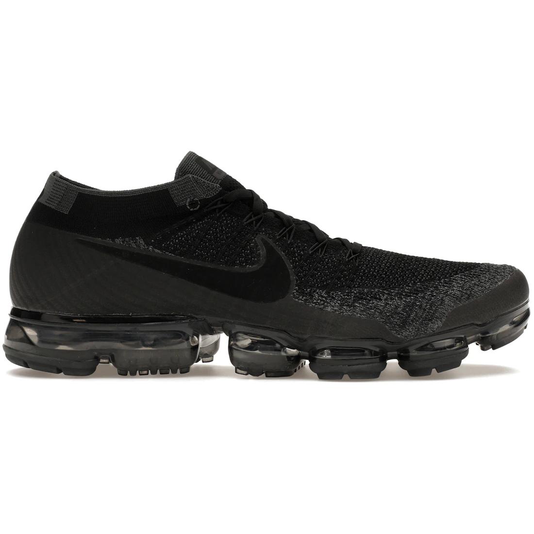 

Кроссовки Nike Air VaporMax Flyknit Черный Темно-серый(849558-007) 45