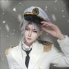 2025 UPF50+ Adjustable Sailor Cap - Waterproof Navy Hat for Men, Vintage Military Hat with Detachable Ribbon