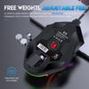 High-Speed 12800DPI RGB Gaming Mouse with 12-Key Macro Definition
