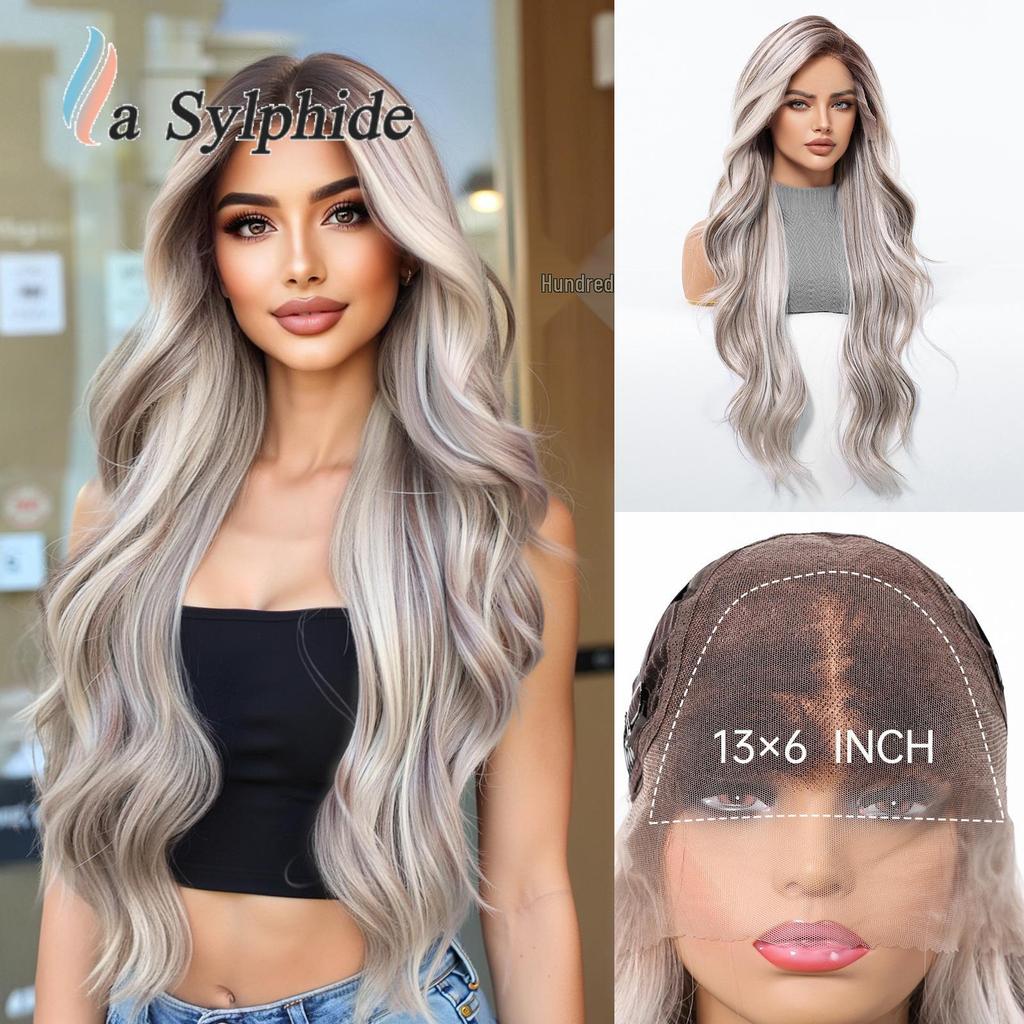 Mixed Race American Curly Lace Wig - Long, Hand-Hooked, Full Cap with Simulated Scalp for Natural Big Wave Style