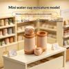1 Pcs Mini Dollhouse Water Cup/Bottle Scene Ornament Pretend Play Kitchen Doll Accessories Girl Toy