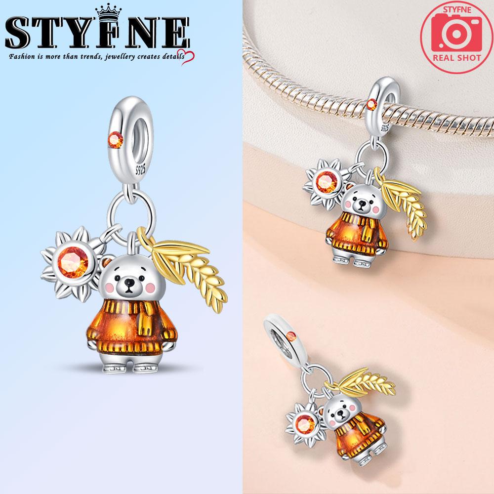 

New Harvest Season Pumpkin Bunny Guitar Beads Fit Original Bracelet Copper Women S Necklace Diy Charm Exquisite Jewelry Gift