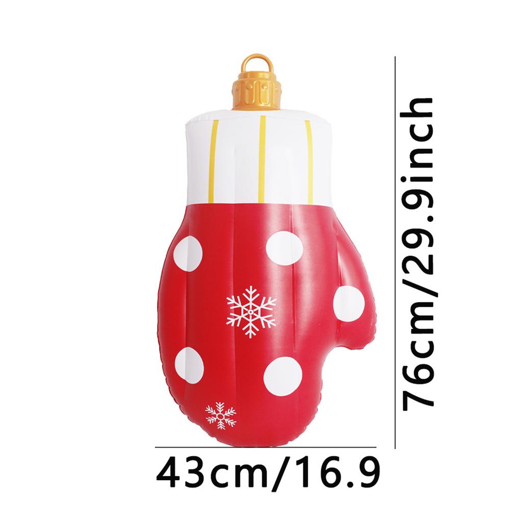 Christmas Inflatable Ball PVC Bell Giant Inflatable Balls Christmas Decorations for Home Xmas New Year Outdoor Balloon Decor