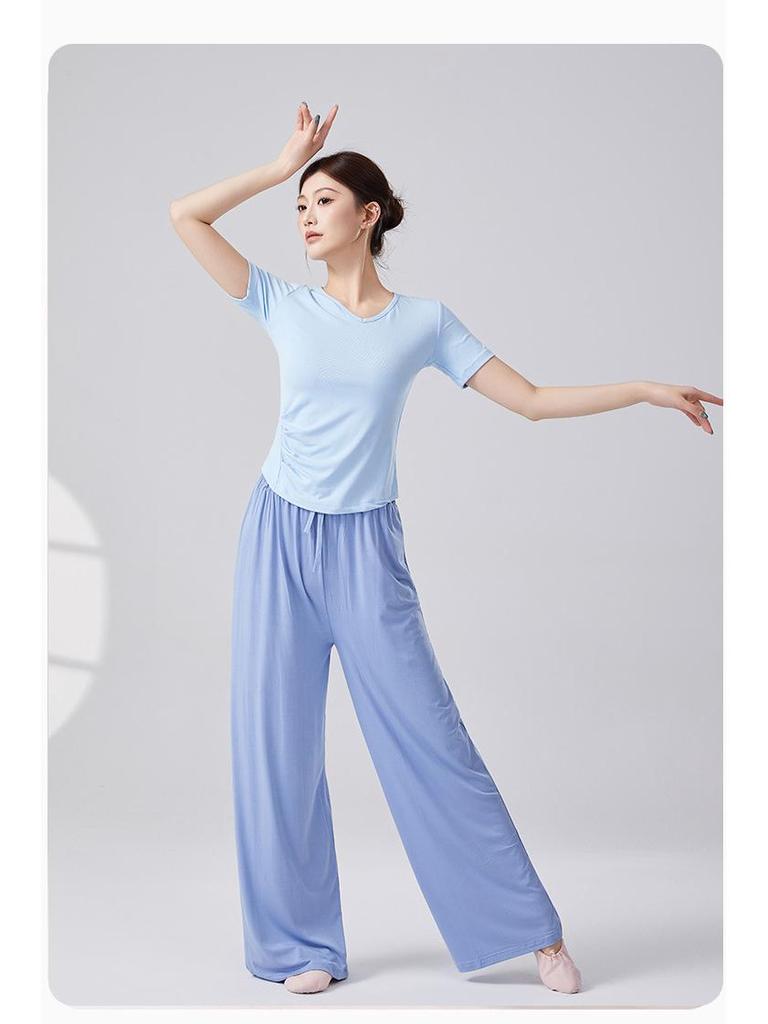 Women's Long Sleeve Modern Chinese Dance Costume Set