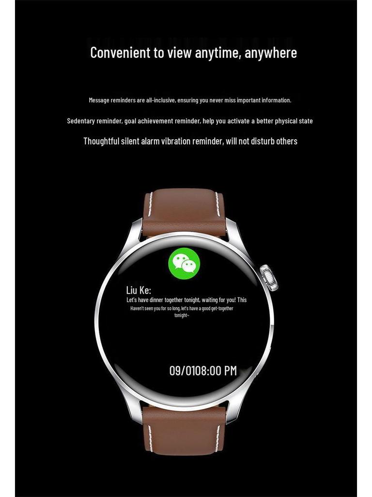 Watch4 Smartwatch: Call-Ready, New Vi/Vo Compatible, Bluetooth Multi-Function
