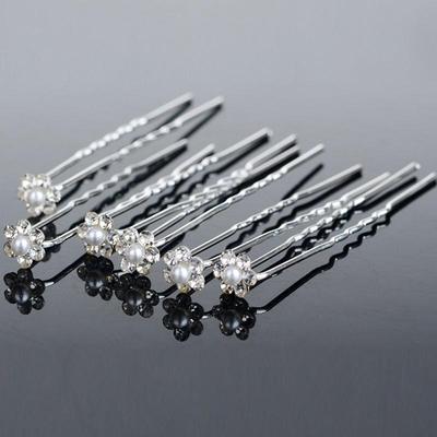 40 Pcs Wedding Hair Pins  Pearl Flower Bridal Hairpins Hair Accessories