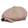 Retro Spring and Autumn Casual Trendy British Octagonal Hat Men's Cap Beret Men's Trend Female Newsboy Hat