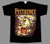 T-shirt Unisexe Coton Surdimensionné Grande Taille Pestilence Impulsion Consommatrice NOUVEAU T-SHIRT NOIR