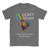 Don Shoot Game Arc Raiders Rooster  TShirts Men  Vintage Cotton Tees Round Neck Short Sleeve T Shirts Adult Clothing