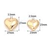 10pcs/lot Love Heart CCB Charms Plastic Charms Pendants For Jewelry Making DIY Handmade Bracelets Necklace Earrings Accessories