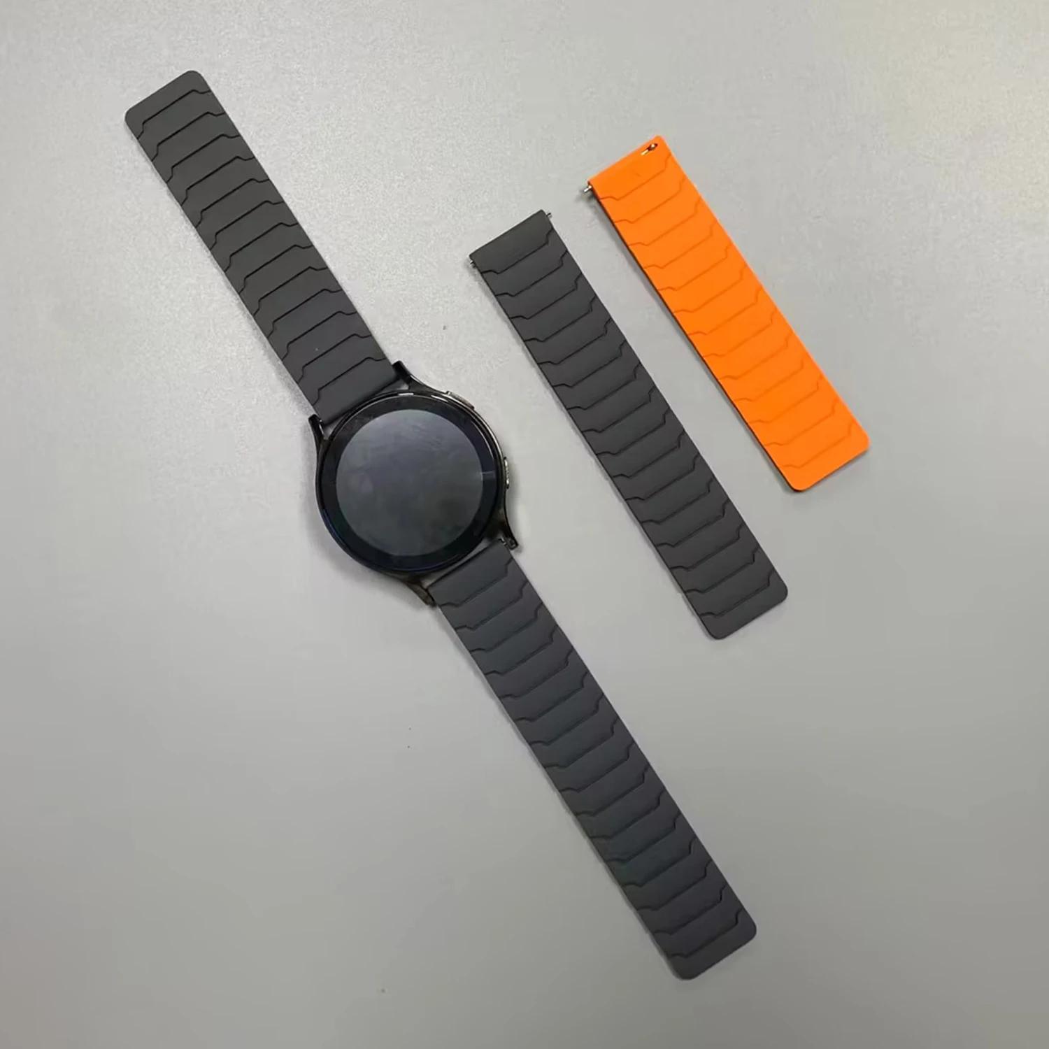 

Магнитный ремешок-петля для Garmin Forerunner 570 165 245 265 /Vivoactive 6 5 4/Venu 3 2 SQ Спортивный ремешок 20 мм 22 мм Силиконовый ремешок для часов 1PCS 20MM