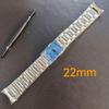 Used Stainless Steel Belt Width 22mm Compatible with Tag Heuer TAGHeuer Replacement Carrera
