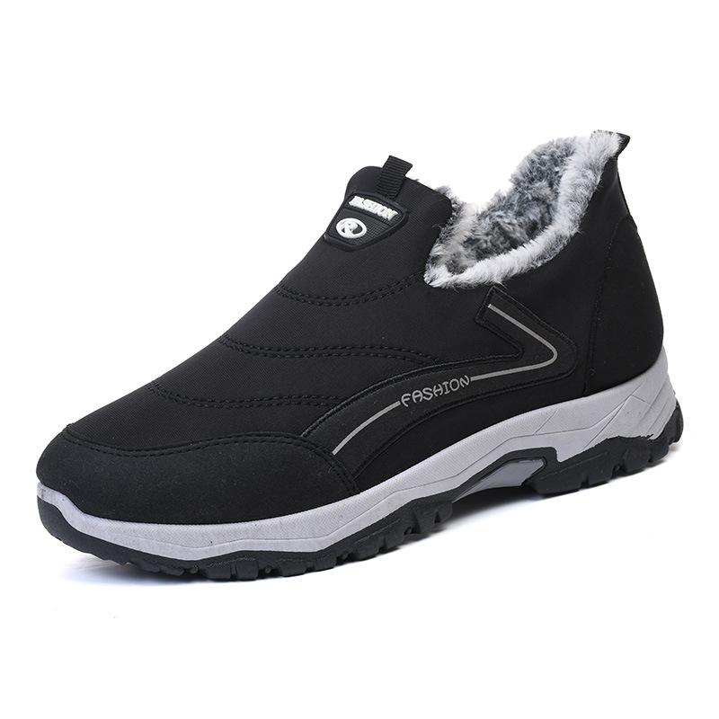 New cloth shoes dad cotton shoes practical people shoes soft sole comfortable warm shoes