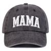 Washed Cotton MAMA MINI Embroidery Caps Vintage Baseball Cap Fashion Sport Visors Cap