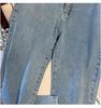 Plus Size Women's High Waist Denim Pants - Slimming, Casual, Loose Fit 