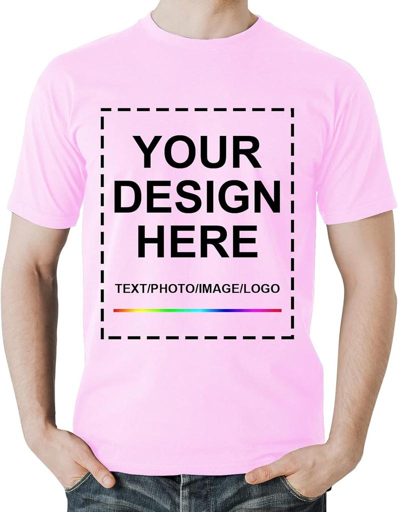 Custom Tshirt Design Your Own Printed Tee Picture Shirts For Unisex Wounisex Personalized T Shirt