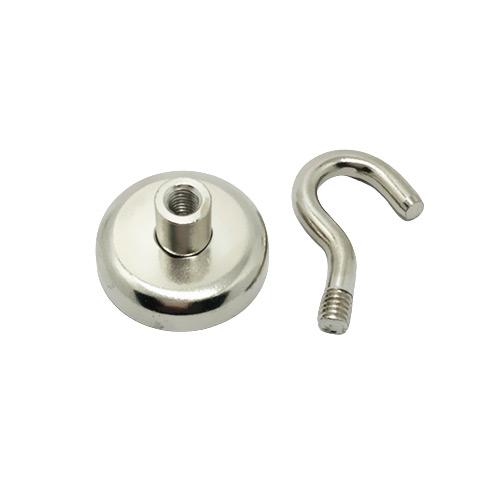 Magnetic Hook Holder 20X7Mm Strong Magnet, Hunter Hanger, Load Capacity 16Kg