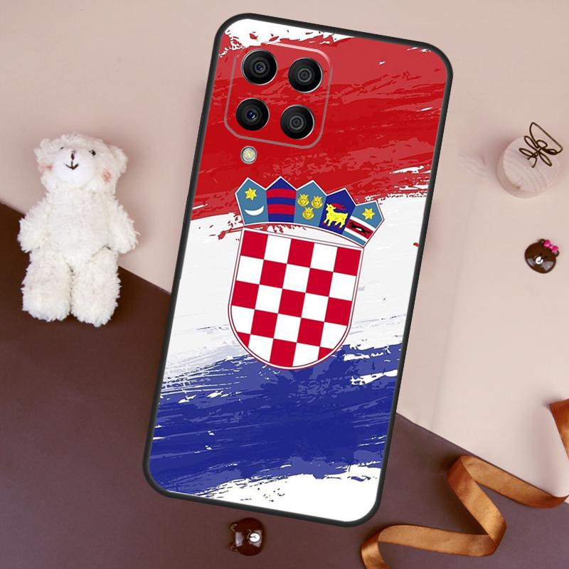 Croatia Flag Case For Samsung Galaxy M06 M53 M13 M31 M11 M35 M55 M15 M56 M36 M16 M12 M32 M52 M14 M34 M54