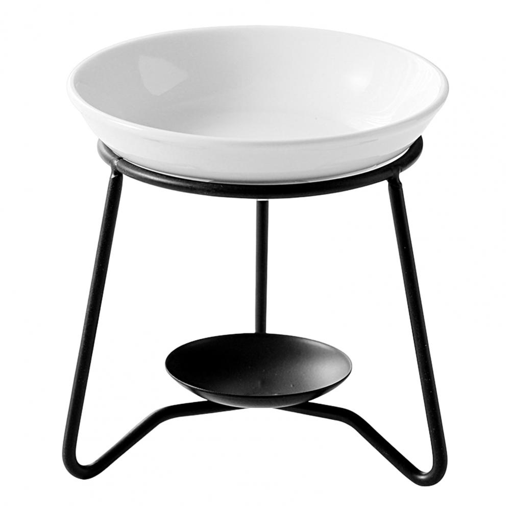 

Подсвечник для чайной свечи, прочный восковой держатель для чайной свечи, украшение для дома, подарок, средство для сна, держатель для плавления воска чёрный