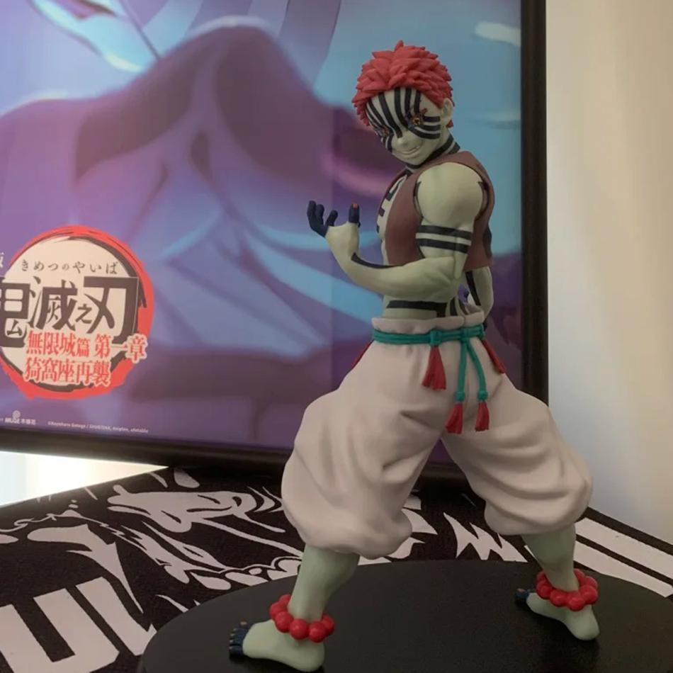 Demon Slayer Anime Action Figure - Akaza PVC Model Toys Kimetsu No Yaiba Warriors Action Figure Model Toys