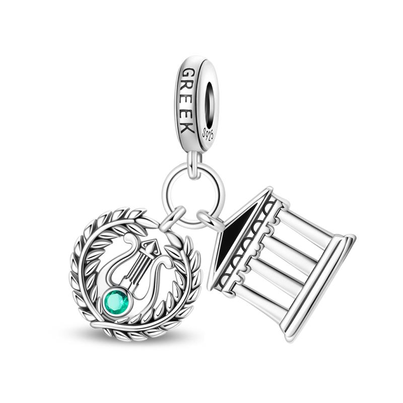 925  Silver Shiny Love Bear Rabbit Butterfly Cat Beads Suitable for Al Bracelet Pendant Women's Jewelry