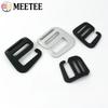 2-10 Pezzi Fibbie a Gancio a G Metalliche Meetee Fibbia a Tripla Regolazione Scorrevole 20/25mm Fibbia di Chiusura per Borsa Zaino Accessori Hardware per Nastri