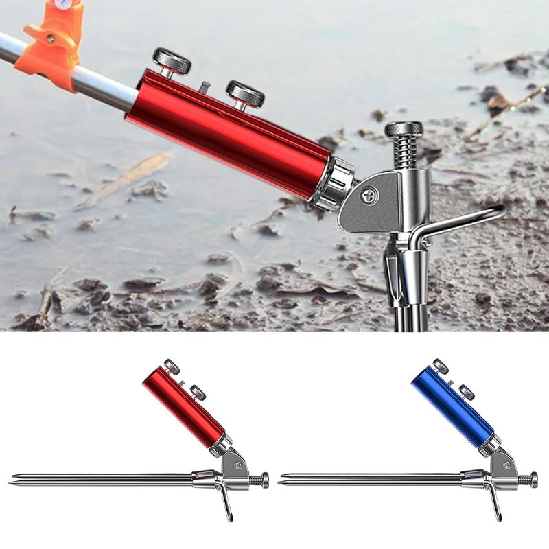 Fishing Rod Holder Insert Ground fishing Poles Bracket Height Adjustable Fishing Rod stand Portable Angling Rod Rest Gripper