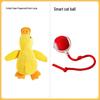 Qi'e Durable Plush Crinkle Cat Teaser Wand with Smart Balls