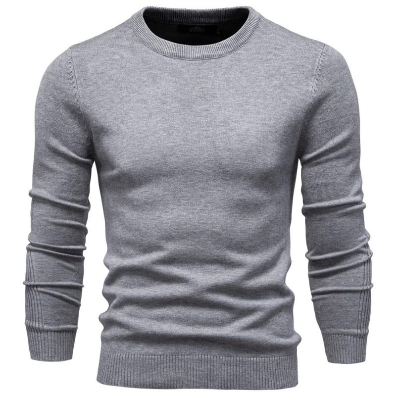 Mens Turtleneck Knit Sweater Casual Long Sleeve Pullover Fall Winter Slim Fit