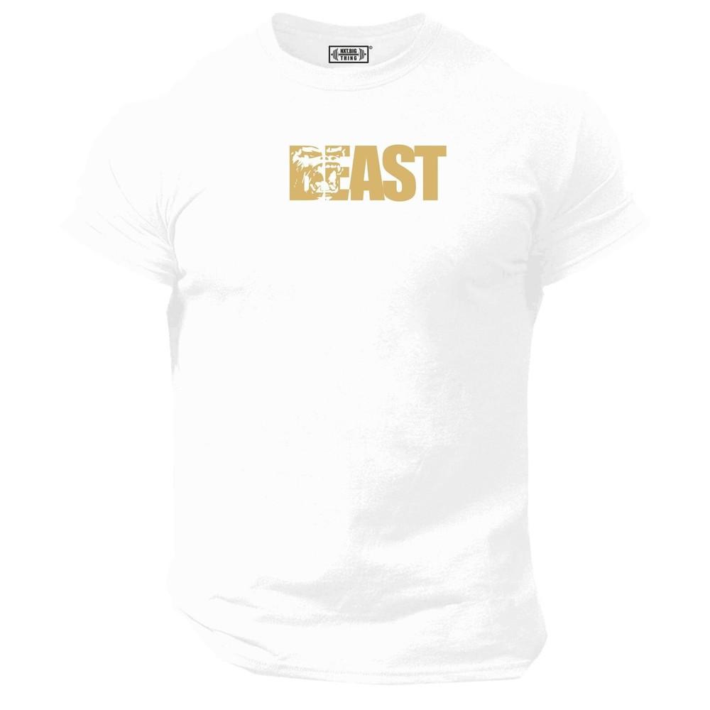 Beast T Shirt Gym Clothing Bodybuilding Training Workout Boxing Gorilla Mma Top