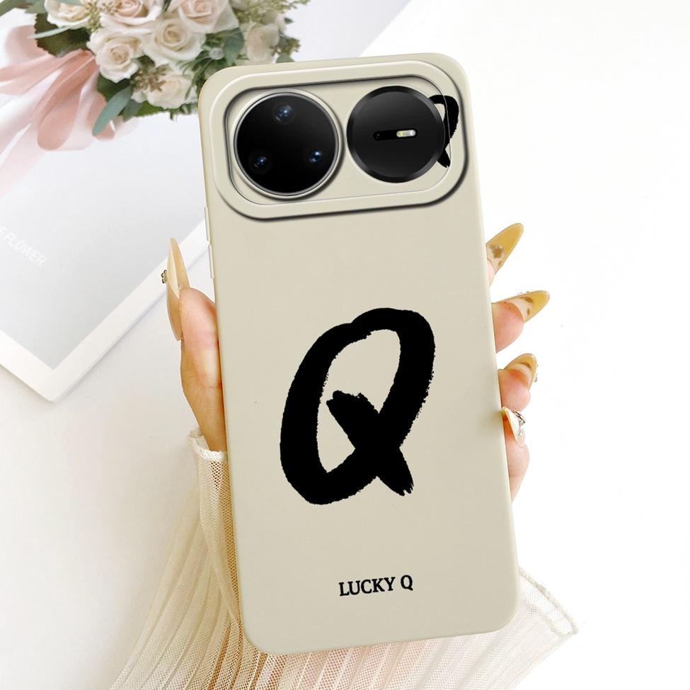For Huawei Nova 15 Pro Case Cover Aesthetic Luxury A-Z Letters Cool Crown Silicone Phone Case For Huawei Nova 15Pro KLE-AL00U