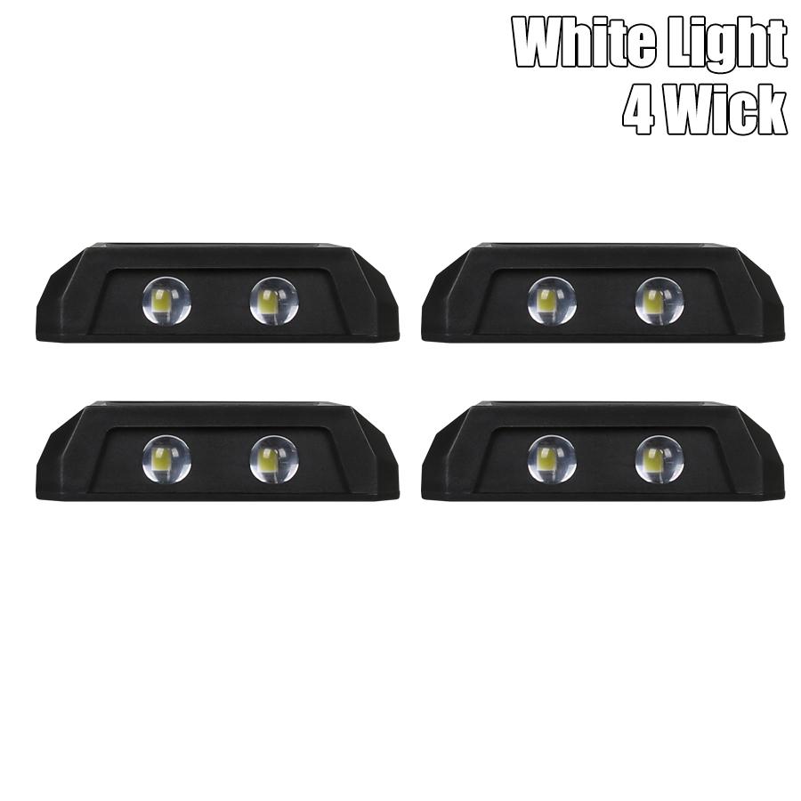 Solar Wandleuchten Außen Wasserdicht Solarbetriebene Sicherheits-LED-Leuchte für Garten Hof Zaun Heimdekoration Beleuchtung Sonnenlicht