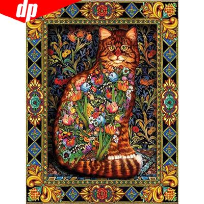 Pittura Diamante Fai da Te Completa Rotonda Animale Mosaico Diamante Ricamo Punto Croce Strass