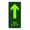 Glow-in-the-Dark Safe Exit Floor Sticker