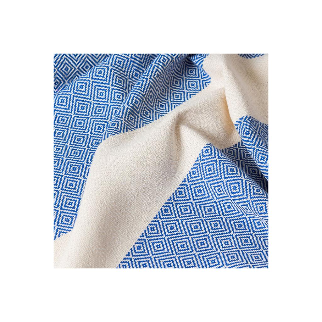Diamond Patterned 100% Cotton Beach, Turkish Bath Peshtemal, Bathroom, Guest, Pool, Spa Towel 90x190 Cm