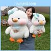 Fat With Duck Bowknot Plush Toy Animal Stuffed Doll Bedroom Decoration Kids Gift