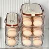 Food Grade Refrigerator Egg Storage Box BPA Free Egg Storage Box  for Home