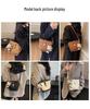 Women's 2025 High-End Commuting Crossbody Handbag - Small, Elegant Bucket Style