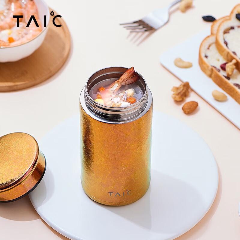 TAIC Pure Titanium Double-Wall Vacuum Insulated Mug